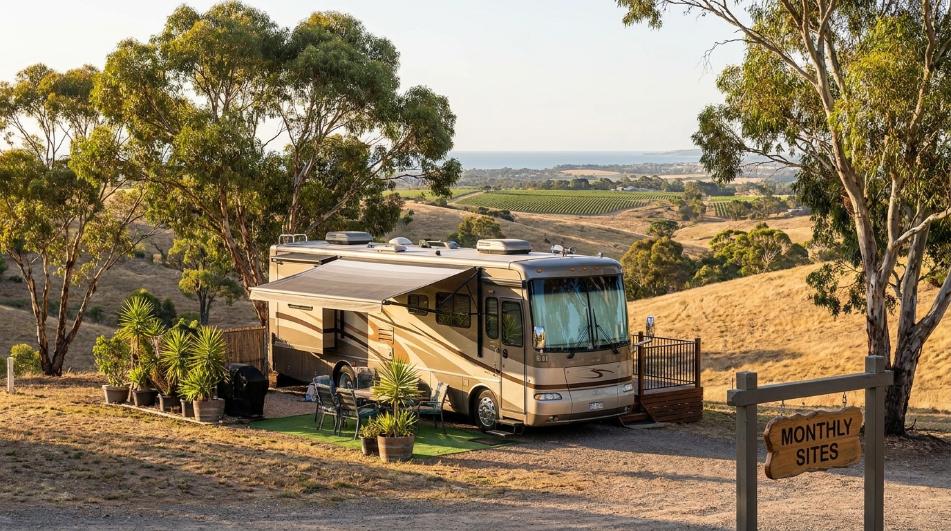 Long-Term RV Camping in Adelaide - Monthly Sites 2026